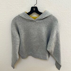 Maeve Hooded Grey Sweater